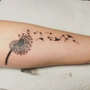 Dandelion Tattoo by Metacharis on DeviantArt