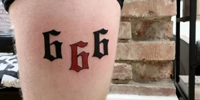 666 tattoo