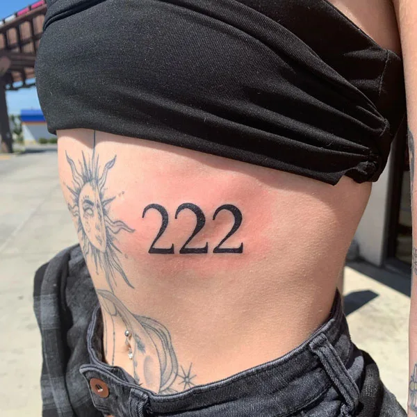 222 tattoo 2