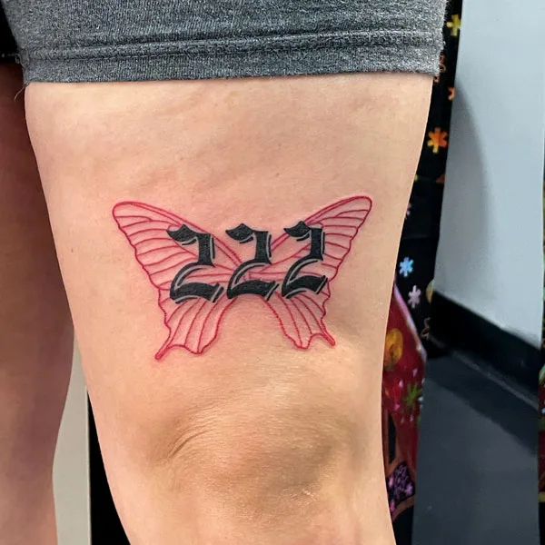 222 tattoo 33