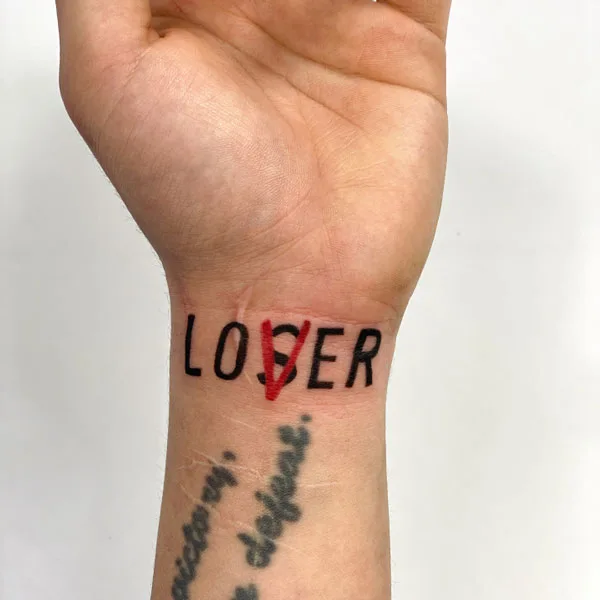 Loser lover tattoo 6