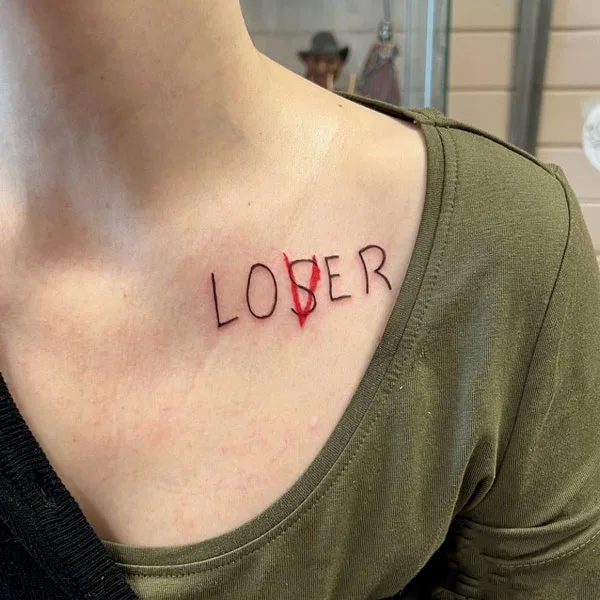 Loser lover tattoo 9