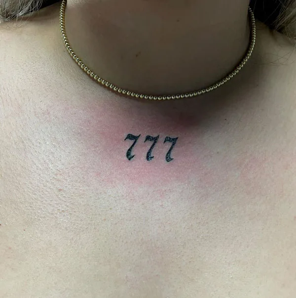 777 tattoo 41