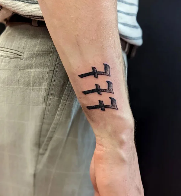777 tattoo 44