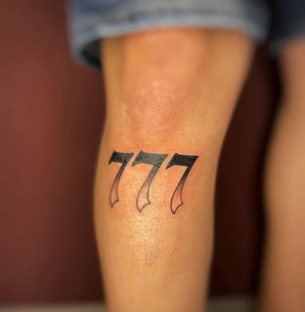 777 tattoo 59