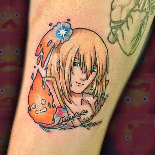 Howl's Moving Castle Tattoo 115