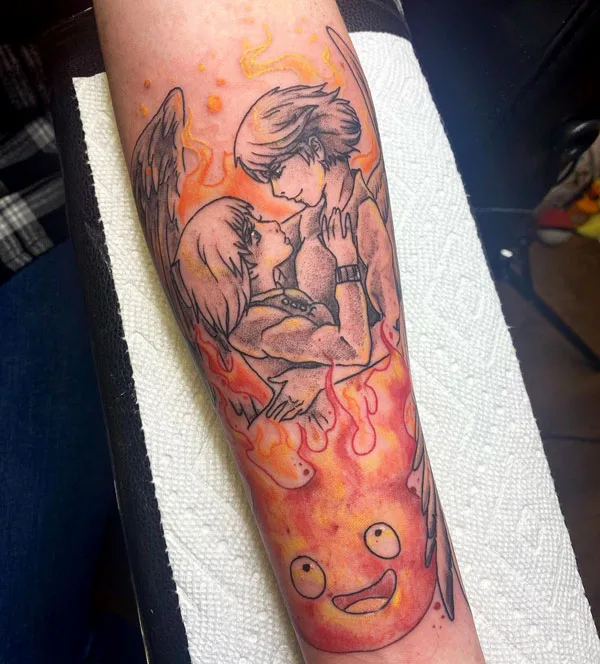 Howl's Moving Castle Tattoo 121