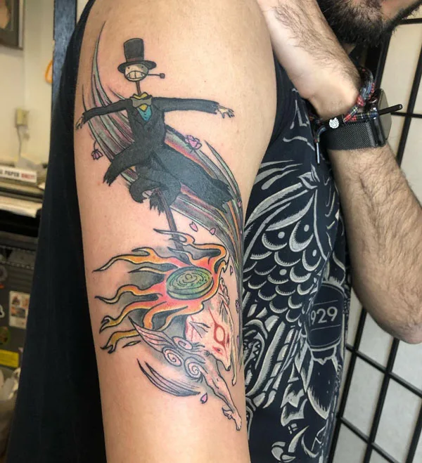 Howl's Moving Castle Tattoo 125