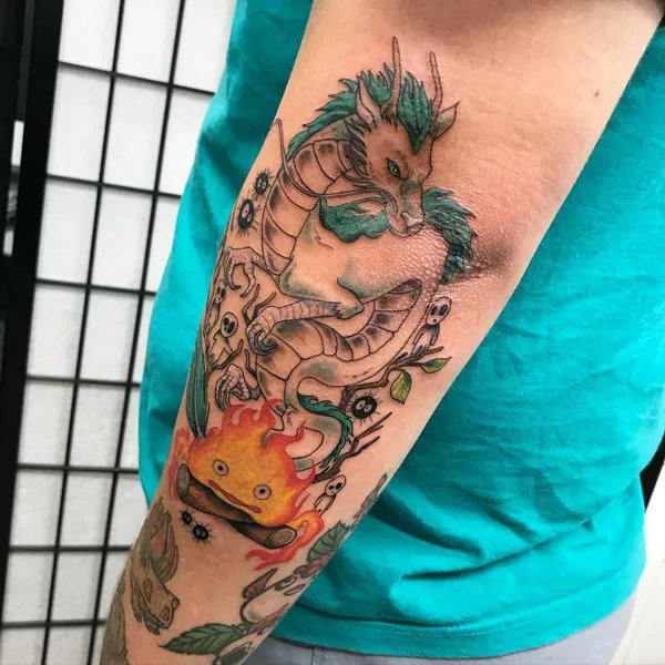 Howl's Moving Castle Tattoo 56