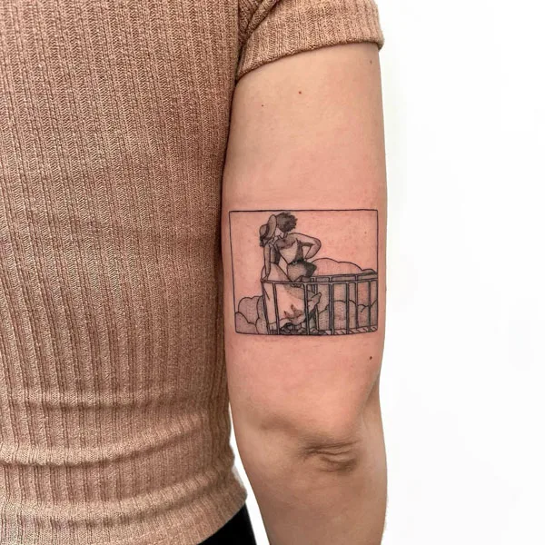 Howl's Moving Castle Tattoo 78