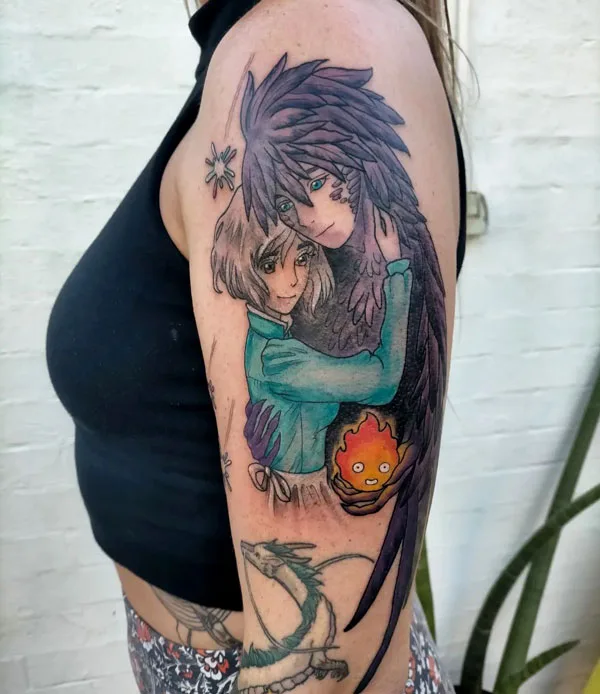 Howl's Moving Castle Tattoo 80
