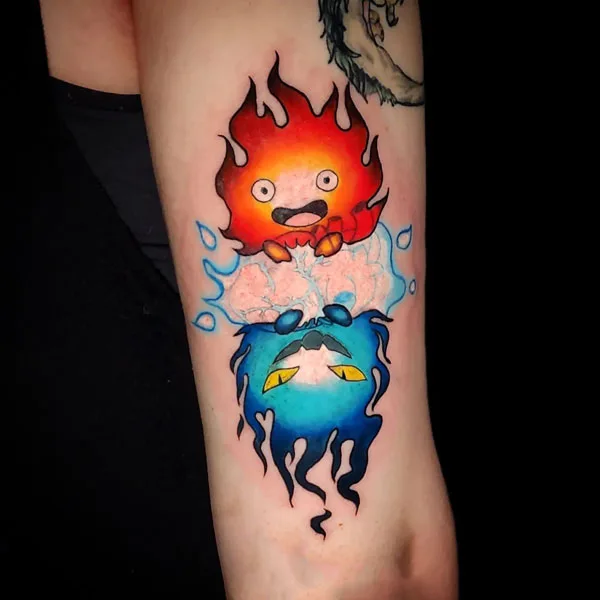 Howl's Moving Castle Tattoo 88