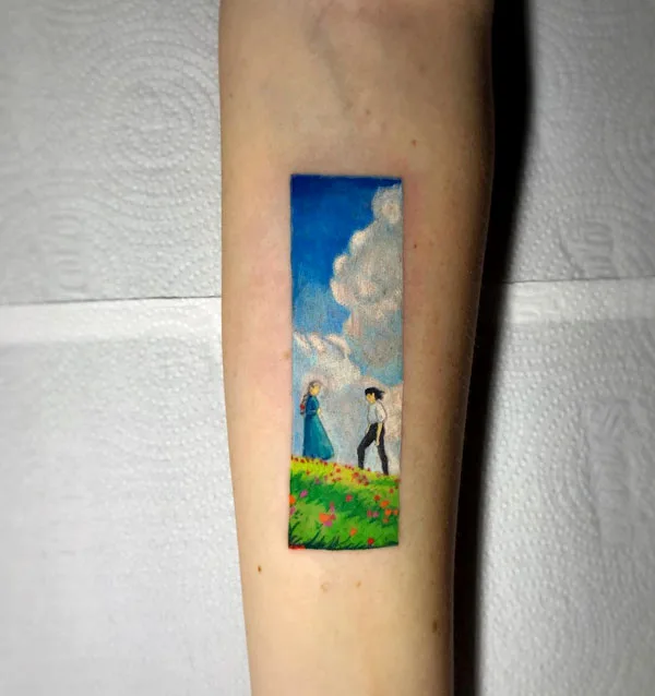 Howl's Moving Castle Tattoo 90