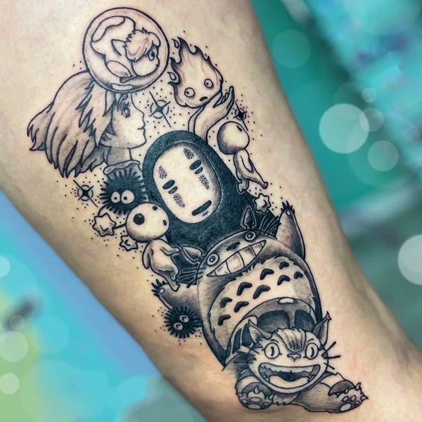 Howl's Moving Castle Tattoo 92