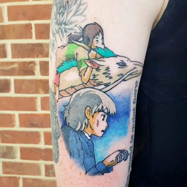 Howl's Moving Castle Tattoo 20