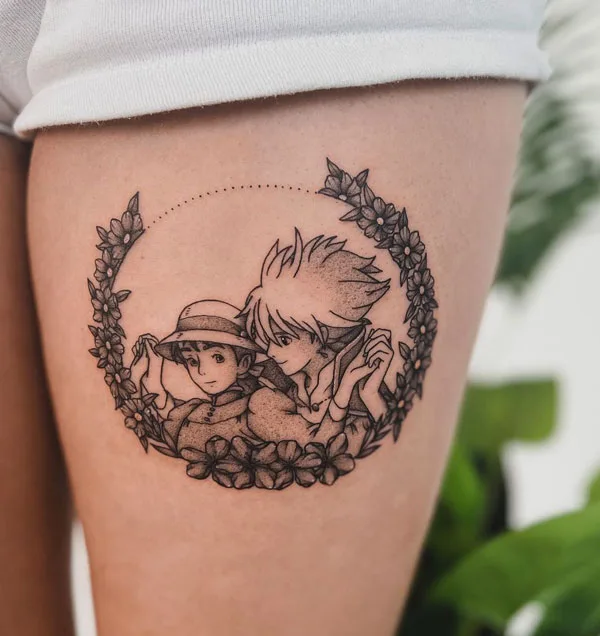 Howl's Moving Castle Tattoo 27