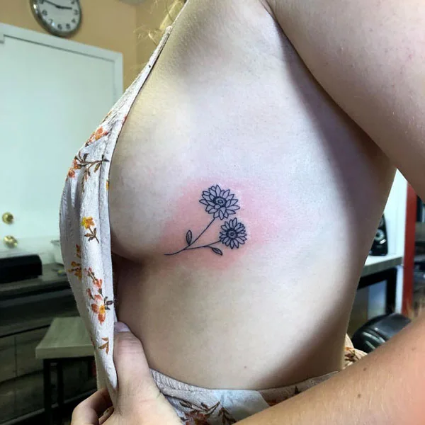 Side boob tattoo 113