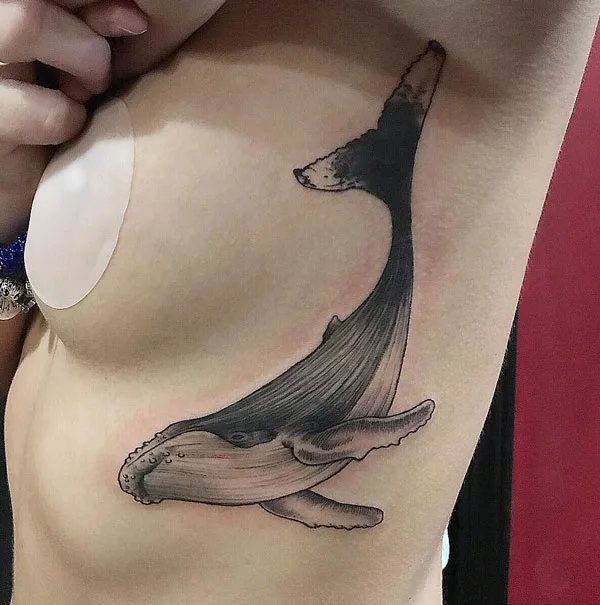 Side boob tattoo 13