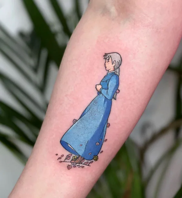 Sophie Howl's Moving Castle Tattoo