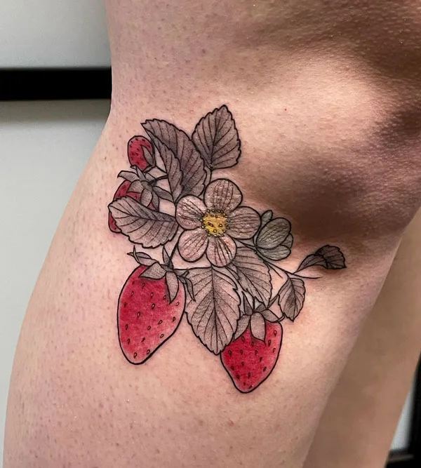 Strawberry Tattoo 12