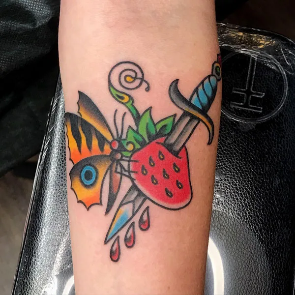 Strawberry Tattoo 21