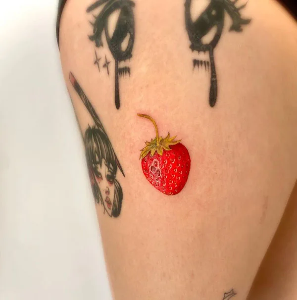 Strawberry Tattoo 26