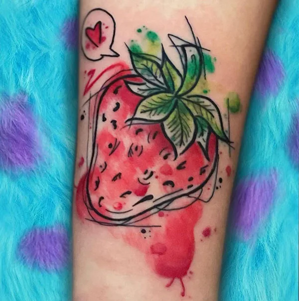 Strawberry Tattoo 27