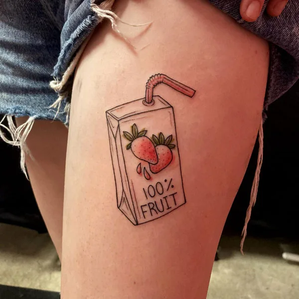 Strawberry Tattoo 42