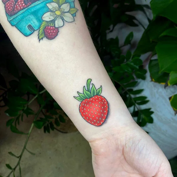 Strawberry Tattoo 55