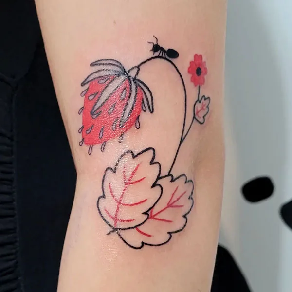 Strawberry Tattoo 56