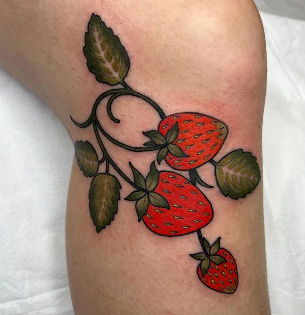 Strawberry Tattoo 9