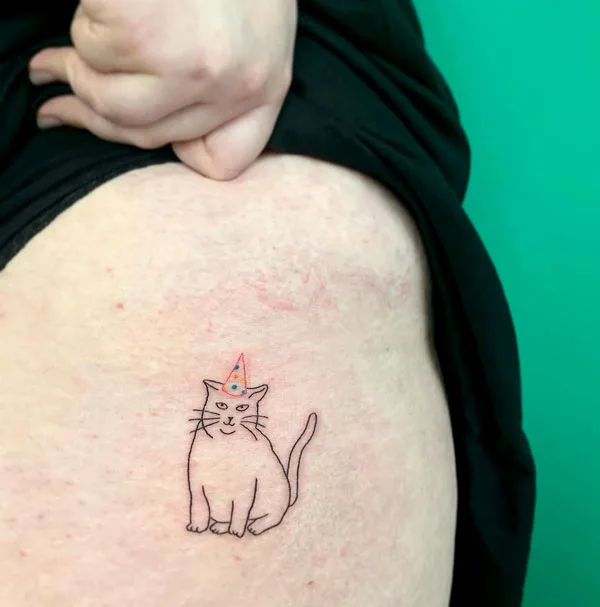 Butt tattoo 145