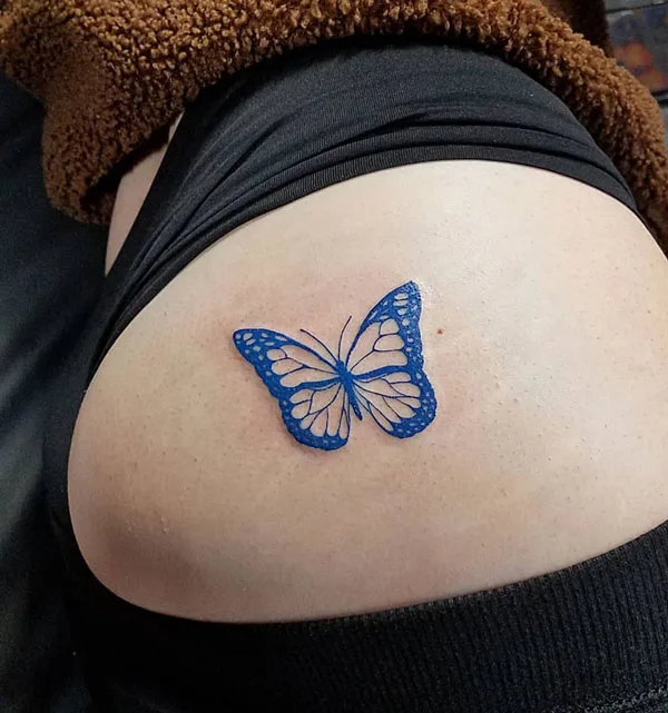 Butt tattoo 146