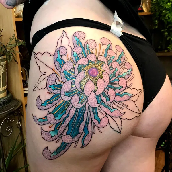 Butt tattoo 18