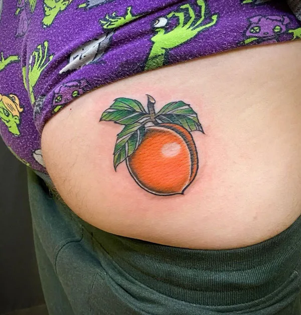 Butt tattoo 186