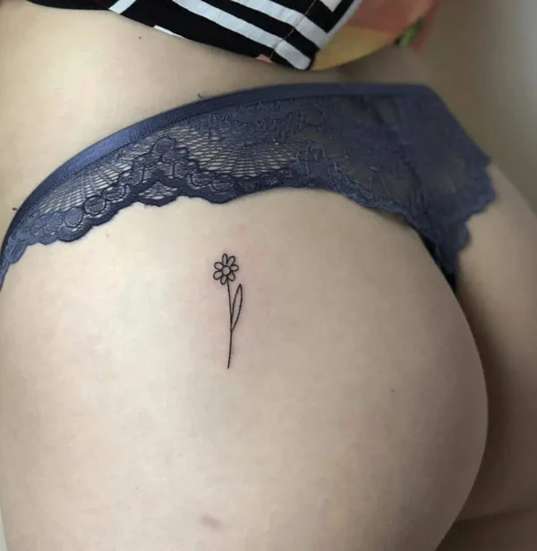 Butt tattoo 211