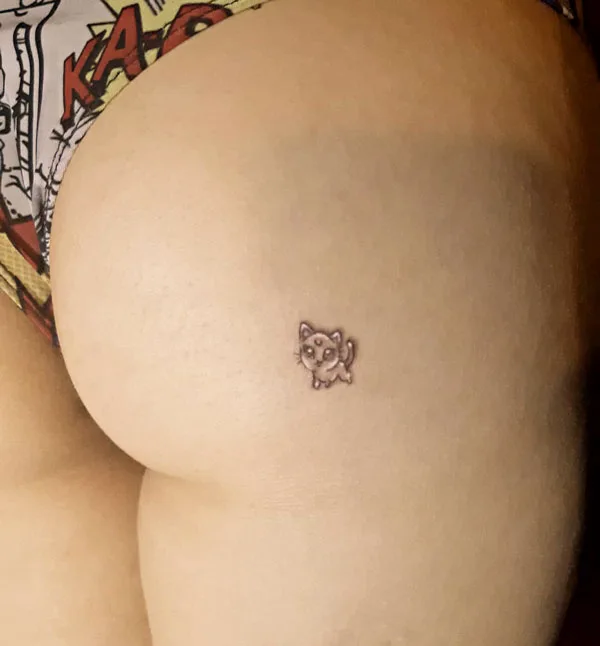 Butt tattoo 241