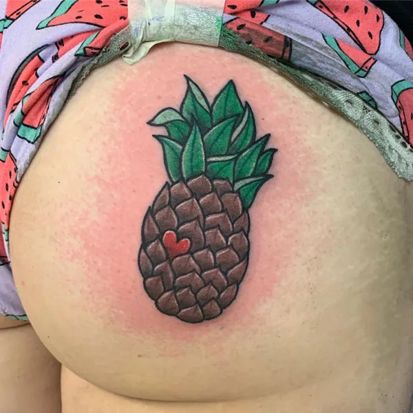 Butt tattoo 245