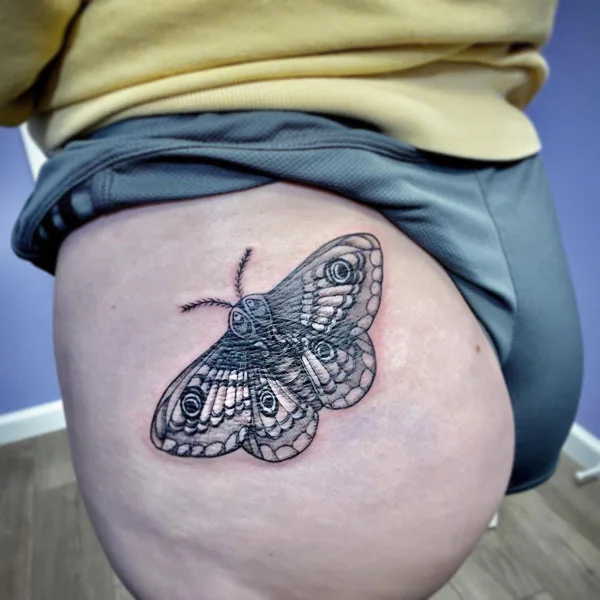 Butt tattoo 271