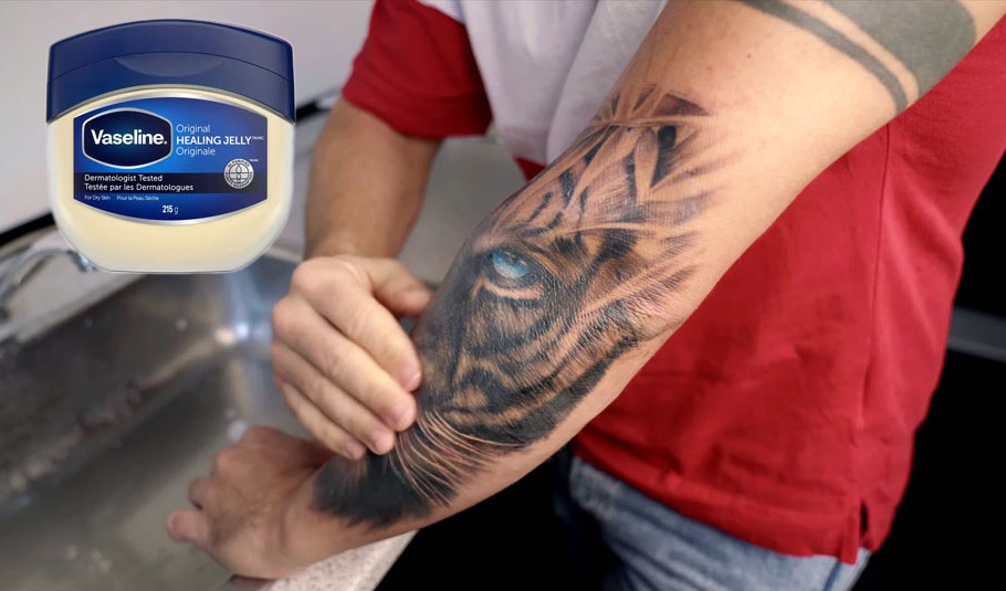 Why is vaseline bad for tattoos