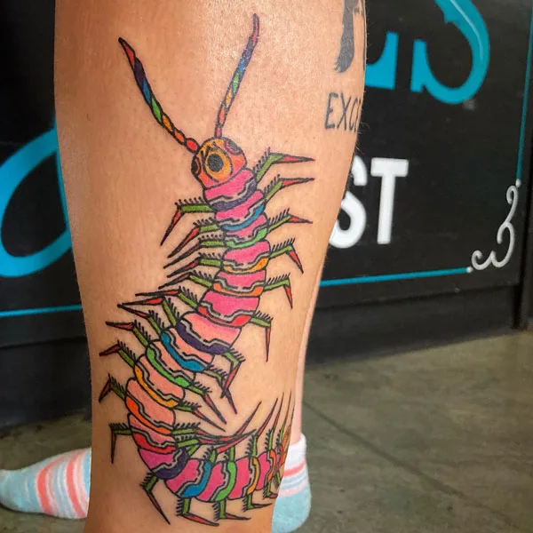 Centipede Tattoo 13