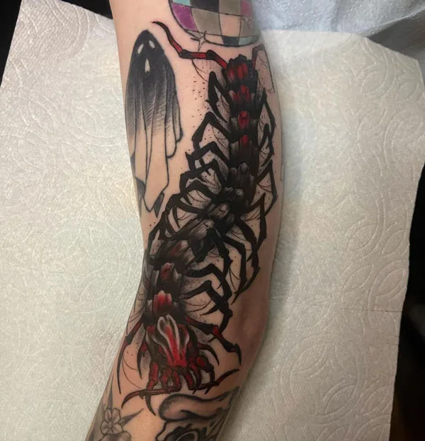 Centipede Tattoo 29