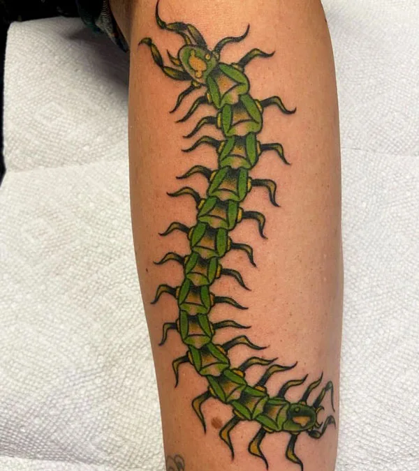 Centipede Tattoo 32