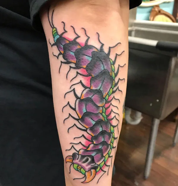 Centipede Tattoo 41