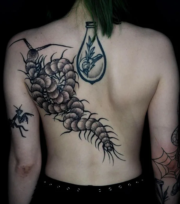 Centipede Tattoo 45