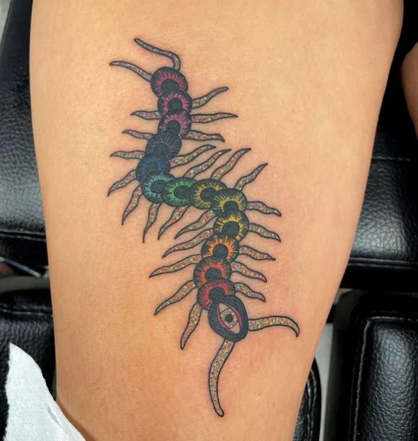 Centipede Tattoo 46