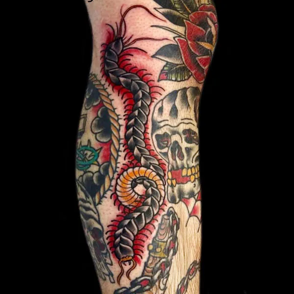 Centipede Tattoo 51