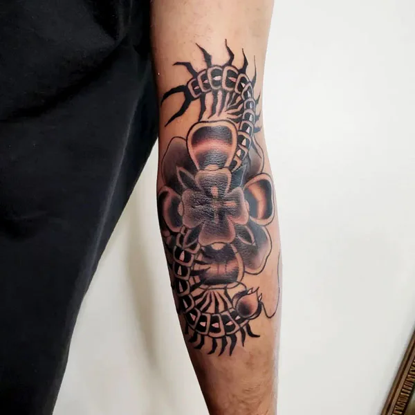 Centipede Tattoo 77