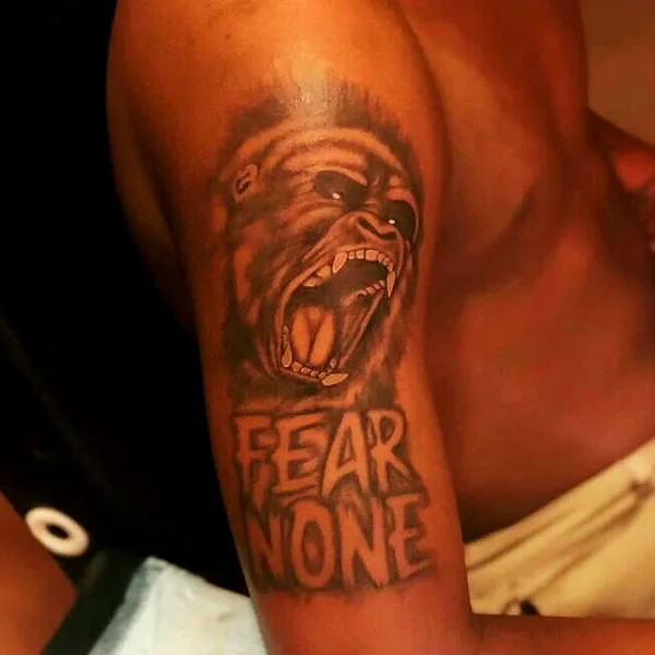 Fear None Tattoo 34