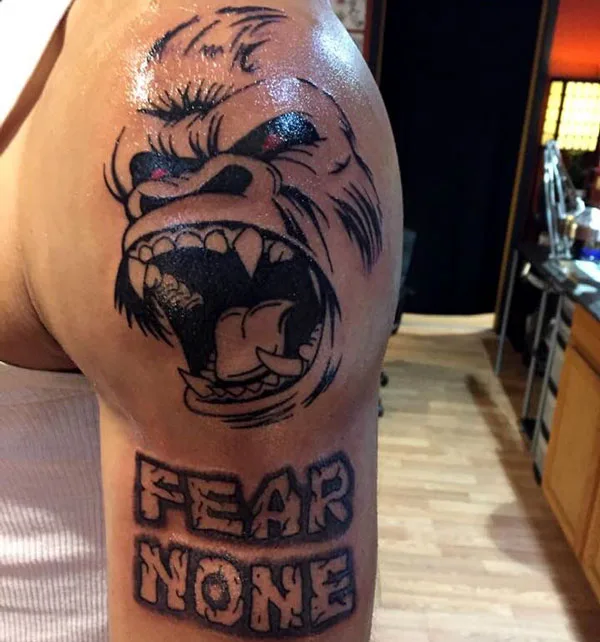 Fear None Tattoo 35